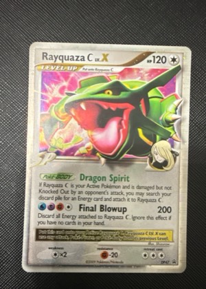 Rayquaza C LV.X, graded 7.5
