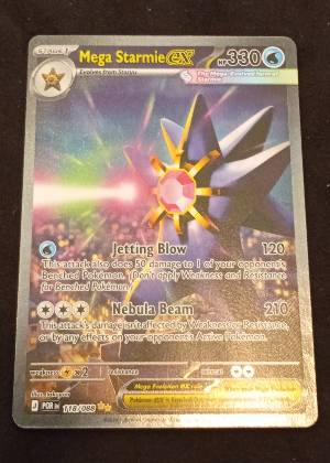 Mega Starmie ex graded 8