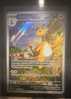Ampharos, graded 9.0