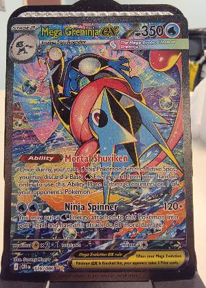 Mega Greninja ex graded 9