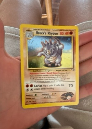 Brock's Rhydon graded 8