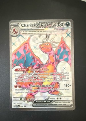 Charizard ex - 056 graded 9