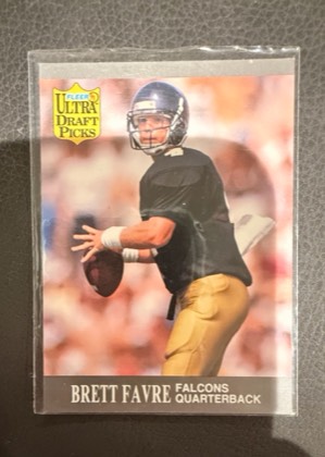 Brett Favre, graded 8.0