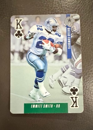 Emmitt Smith, graded 8.5