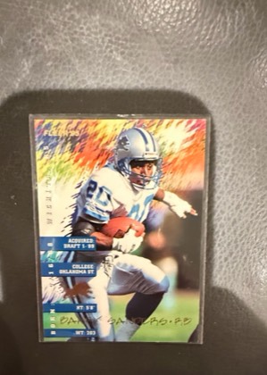 Barry Sanders, graded 2.5