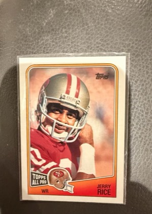 Jerry Rice, graded 7.5