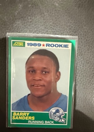 Barry Sanders, graded 8.0