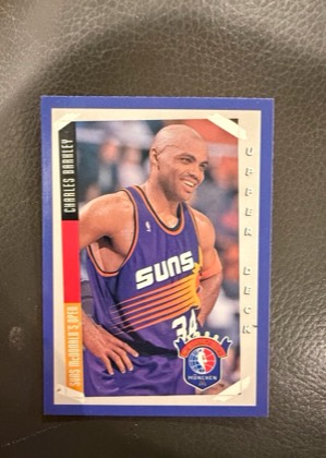 1993-94 Upper Deck Charles Barkley McDonald's Open, graded 8.0