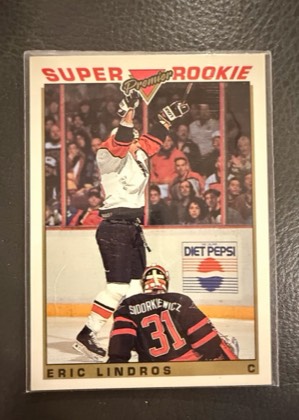 Eric Lindros, graded 8.5