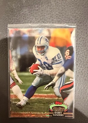 Barry Sanders MC, graded 8.5