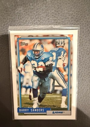 Barry Sanders, graded 9.0