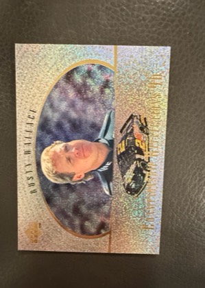 1997 Upper Deck Victory Circle Championship Reflections #CR7 Rusty Wallace, graded 9.0