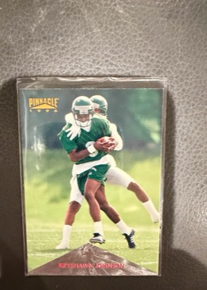 Keyshawn Johnson, graded 8.0