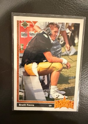 Brett Favre, graded 9.0