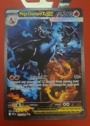 Mega Charizard X ex graded 8.5