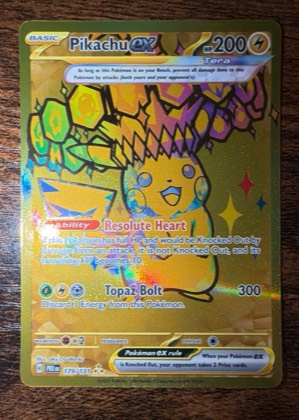 Pikachu ex, graded 9.0