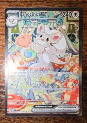 Cinccino ex, graded 9.5