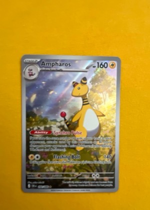 Ampharos, graded 9.0