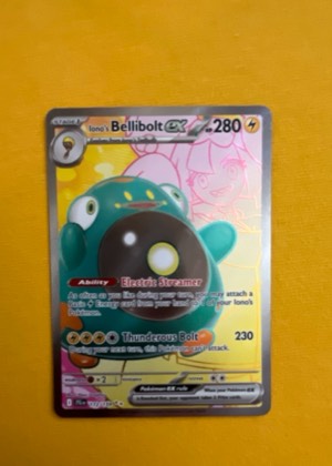 Iono's Bellibolt ex - 172/159 graded 8.5