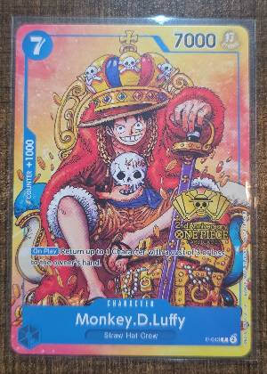Monkey.D.Luffy (Convention Promo 2024), graded 9.0