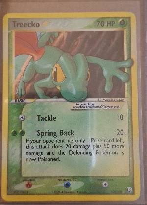 Treecko Star, graded 8.5
