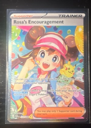 Rosa's Encouragement, graded 9.0
