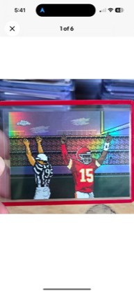 Patrick Mahomes II, graded 9.0