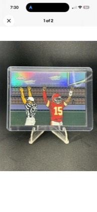 Patrick Mahomes II, graded 8.5