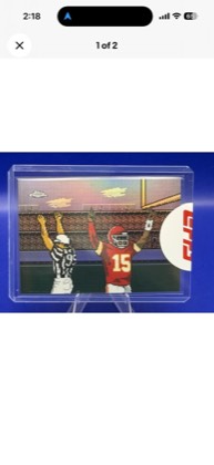 Patrick Mahomes II, graded 9.0