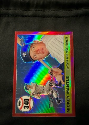 Mickey Mantle, graded 9.0