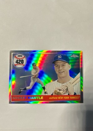 Mickey Mantle, graded 9.0