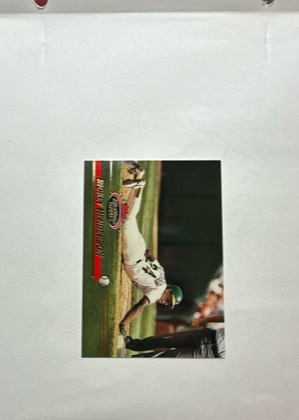 Rickey Henderson, graded 9.0