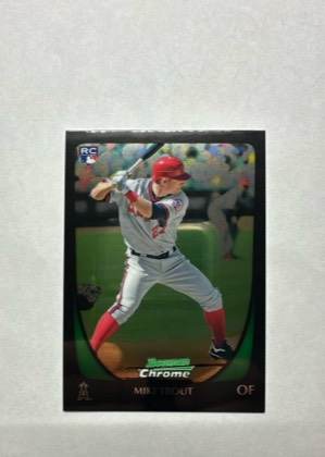 Mike Trout, graded 9.0