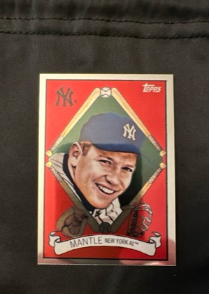 Mickey Mantle, graded 9.0