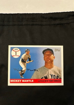 Mickey Mantle, graded 9.0
