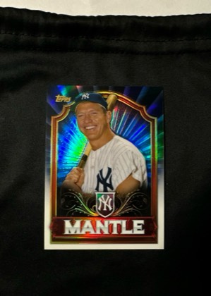 Mickey Mantle, graded 9.0
