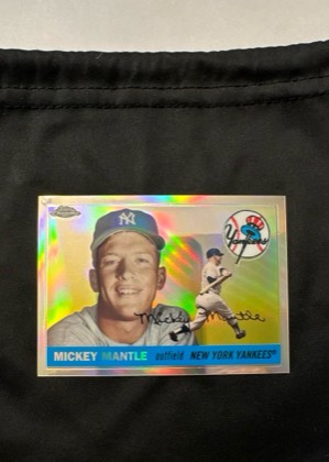 Mickey Mantle, graded 9.0