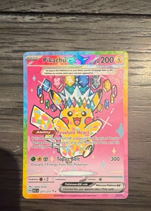 Pikachu ex, graded 9.0