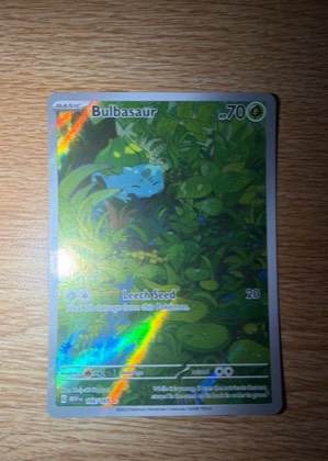 Bulbasaur - 166/165 graded 8