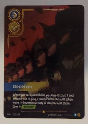 Deceiver, graded 8.5