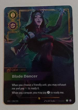 Irelia, Blade Dancer (Overnumbered), graded 9.0