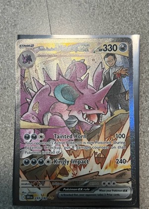 Team Rocket's Nidoking ex graded 8.5
