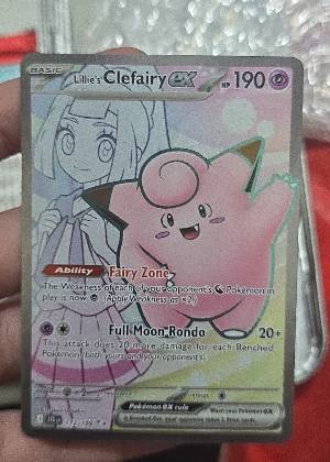 Lillie's Clefairy ex - 173/159 graded 9.5