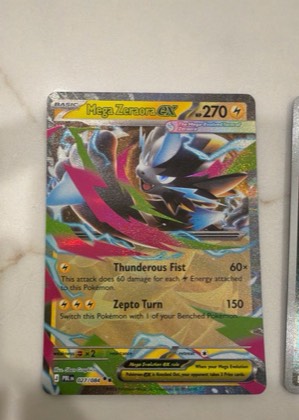 Mega Zeraora ex, graded 9.0