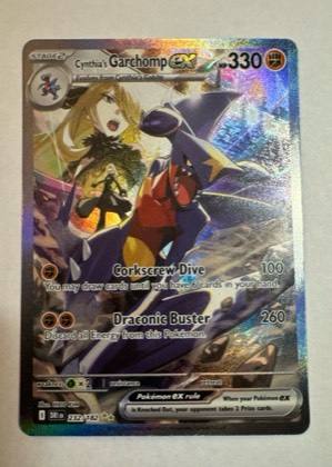 Cynthia's Garchomp ex, graded 9.0