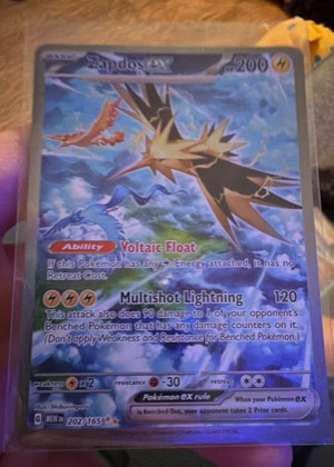 Zapdos ex, graded 9.0