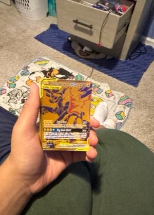 Pikachu & Zekrom GX graded 8.5
