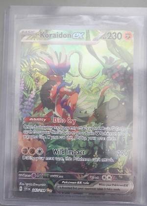 Koraidon ex, graded 9.0