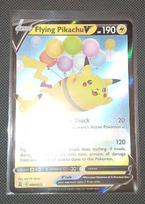Flying Pikachu V graded 9