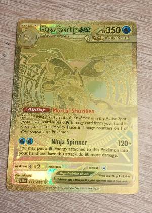 Mega Greninja ex graded 8
